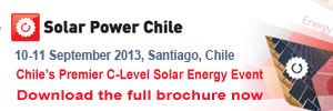 2nd Annual Solar Power Chile Conference and Exhibition 2nd Annual Solar Power Chile Conference and Exhibition
