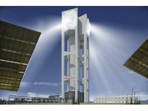 Abengoa completes tower construction for Khi Solar One CSP plant Abengoa completes tower construction for Khi Solar One CSP plant