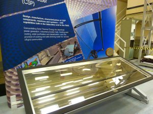 Cranfield University and Global CSP partner to further develop small CSP collectort with ORC generators Cranfield University and Global CSP partner to further develop small CSP collectort with ORC generators